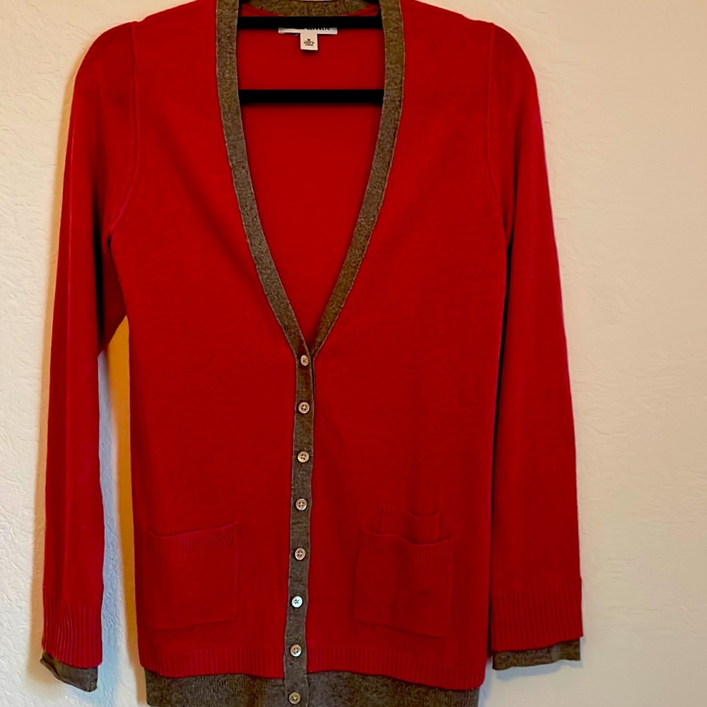 Banana Republic button down cardigan size M